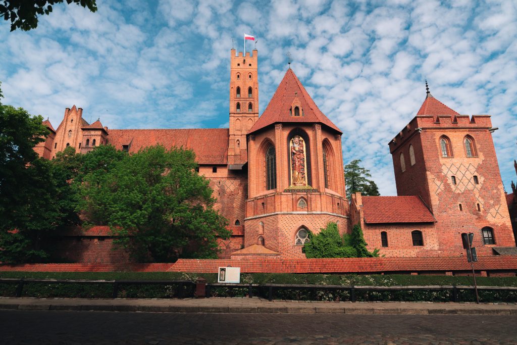 Gotycka architektura kościoła na Zamku w Malborku